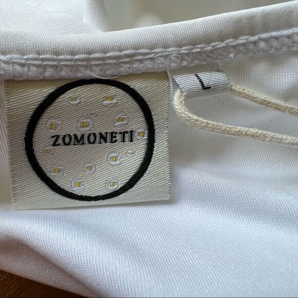 ZOMONETI White One Piece Swimsuit - Picture 5 of 9